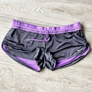 Nike Purple Running Shorts